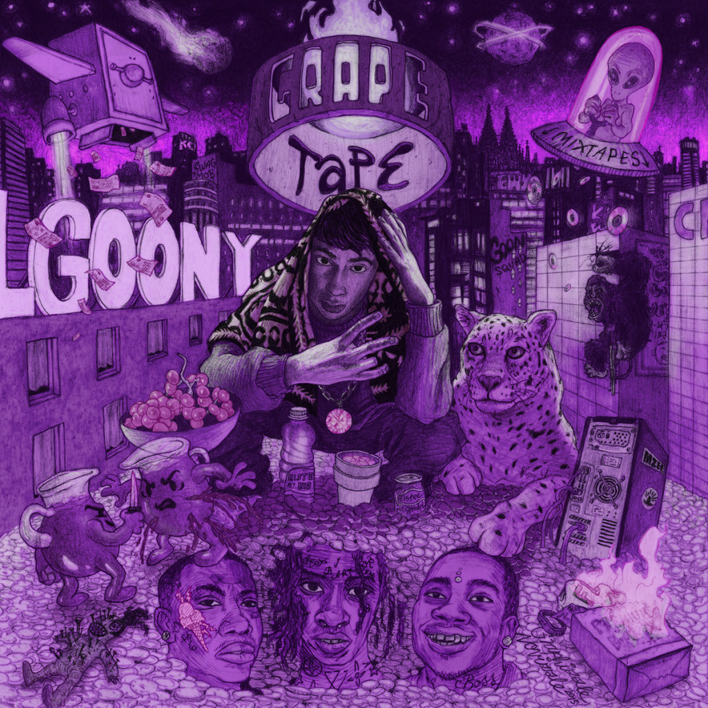 Lgoony – Grape Tape Album-Cover
