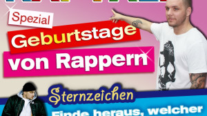 Deutsche Rapper: Geburtstage und Sternzeichen